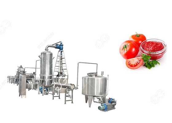 China Industrielle 1T/H Tomatenkonzentrat-Werkzeugmaschine-Ausrüstungtomatenkonzentrat Fertigungsstraße fournisseur