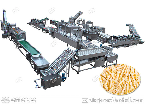 China Kartoffelchip-Fertigungsstraße Henans GELGOOG neue, die Pommes-Frites hohe Automatisierung macht fournisseur