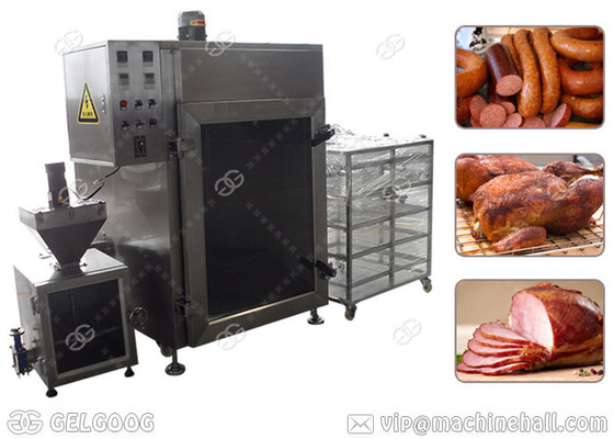 China Handelsfisch-rauchende Ausrüstungs-heiße Energie für geräucherte Fleisch-Dichtungs-Leistung fournisseur