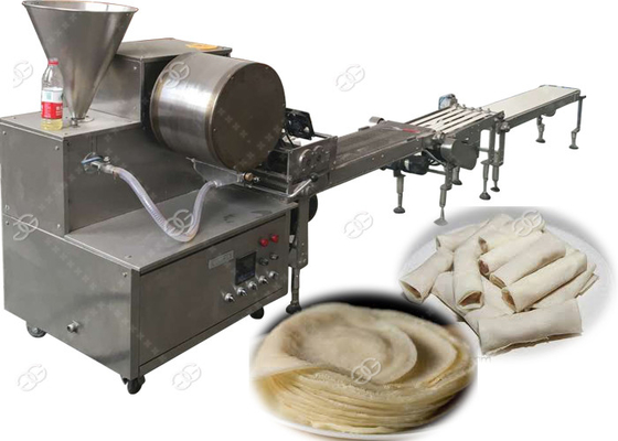 China Quadratisches Handels-Injera, das Maschine, runde Lumpia-Verpackungs-Hersteller-Maschine herstellt fournisseur