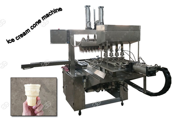 China Professionelle automatische Eistüte-Maschinen-Eiscreme-Keks-Maschine für Kegel-Geschäft fournisseur