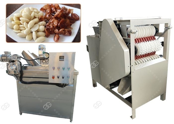 China Selbstmandel-Bratmaschinen-Erdnuss, die nasse Art 150 kg/h bleicht und abzieht fournisseur