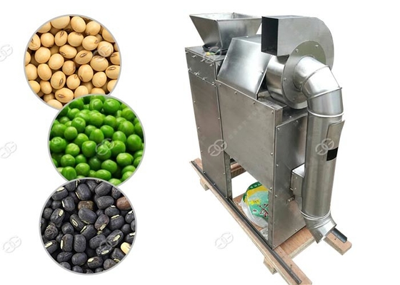 China Trockene Art Nuts Bratmaschinen-Sojabohnen-grüne Erbsen, die Maschine abziehen und aufspalten fournisseur