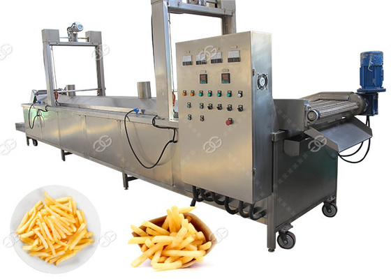 China Elektrische u. Gas-automatische Bratpfannen-Maschinen-Kartoffel-Pommes-Frites, die Maschine braten fournisseur