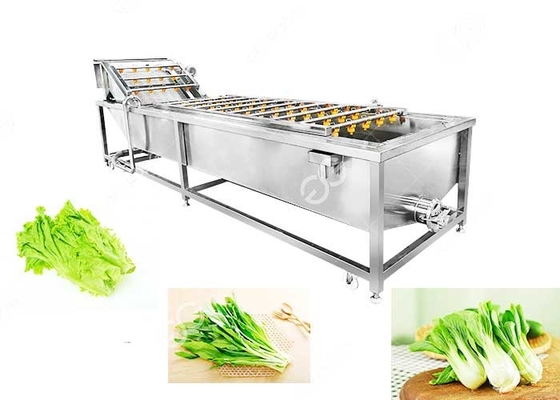 China Blasen-Art Gemüsereinigungs-Waschmaschinen-waschende Gemüselösung industriell fournisseur