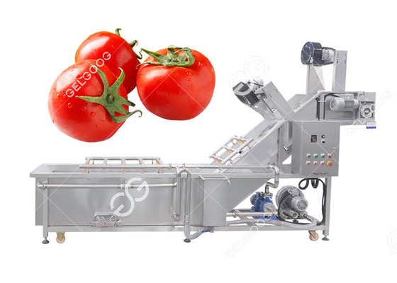 China Industrieobst-Blasen-Waschmaschinen-Tomaten pfeffern Blasen-Waschmaschine für Obst und Gemüse fournisseur