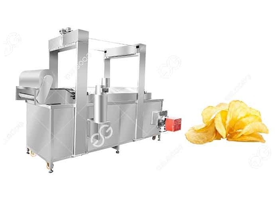 China Öl- Wasser-Mischkartoffel Chip Fryer Equipment Stainless Steel 3500*1200*2400mm fournisseur