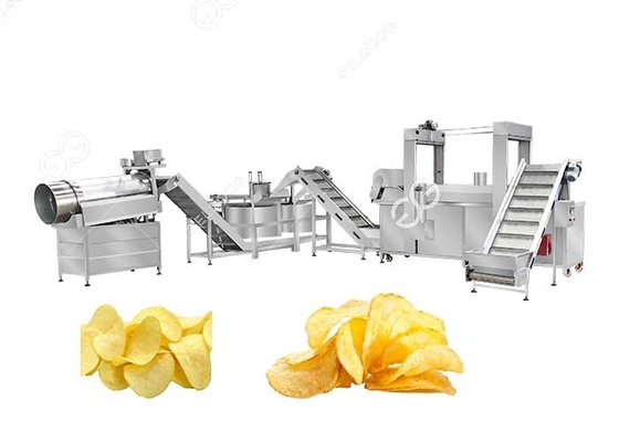 China Tapioka-Kartoffelchip-Fertigungsstraße bricht die Herstellung der Maschine 200KG/der Spannung H 380V ab fournisseur