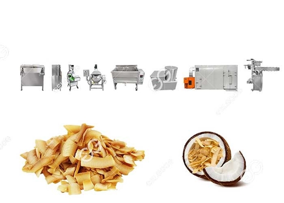 China Automatische Kokosnuss-Chips, die Maschine, Kokosnuss-Flocken herstellen Maschine herstellen fournisseur