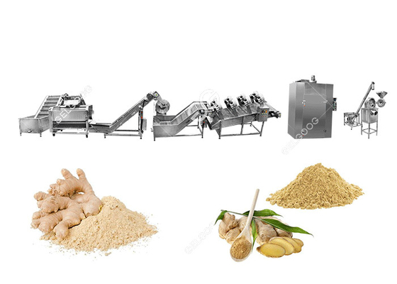 China Heißer Verkauf Ginger Powder Production Line Ginger, der Unternehmensplan verarbeitet fournisseur