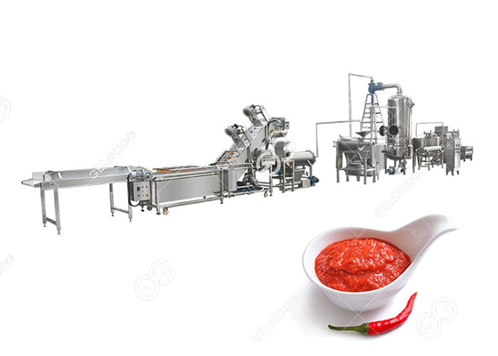 China Handelsausrüstungs-Chili Pepper Paste Grinding Machine-Fertigungsstraße der scharfen Soße fournisseur