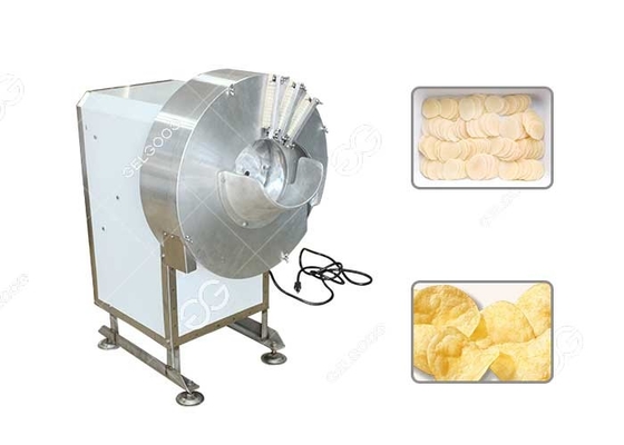 China Commerical Gemüseverarbeitungs-Ausrüstung, Kartoffelchip-Schneidemaschine 600kg/H fournisseur