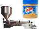 Halbautomatische Nahrungsmittelverpackungsmaschine-Erdnussbutter-Glas-Füllmaschine fournisseur