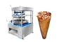 Elektrischer Pizza-Kegel, der Maschine, Stärke 1200PCS/H der Kegel-Pizza-Ausrüstungs-5mm herstellt fournisseur