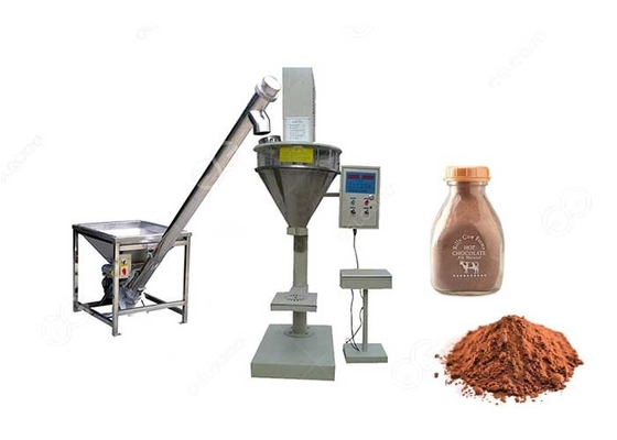 China Halb automatische Schokoladen-Pulver-Kakaopulver-Füllmaschine fournisseur