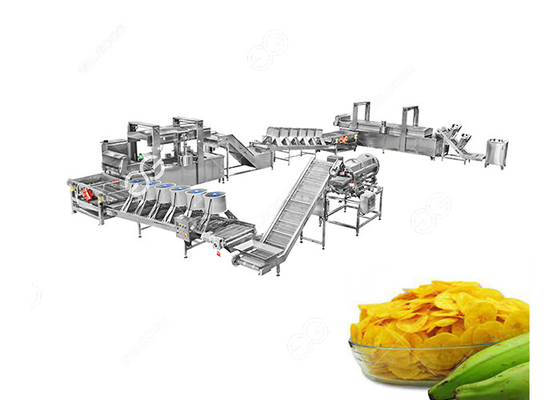 China Bananen-Chips Processing Machines Banana Chips-Produktserie des heißen Verkaufs-500kg/H automatische fournisseur