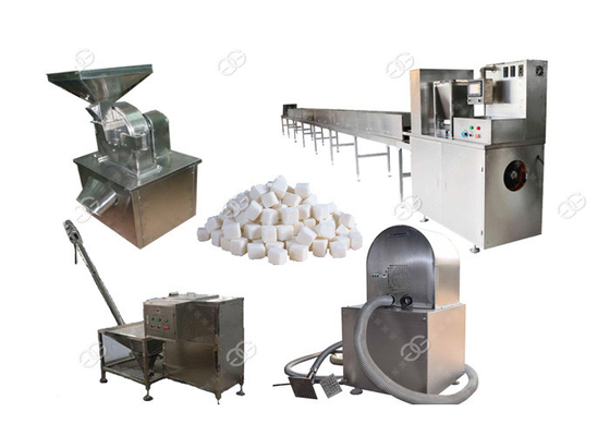 China Automatischer Rohzucker-Würfel, der Maschinen-Herstellungsverfahren raffinierter Zucker-Würfel macht fournisseur