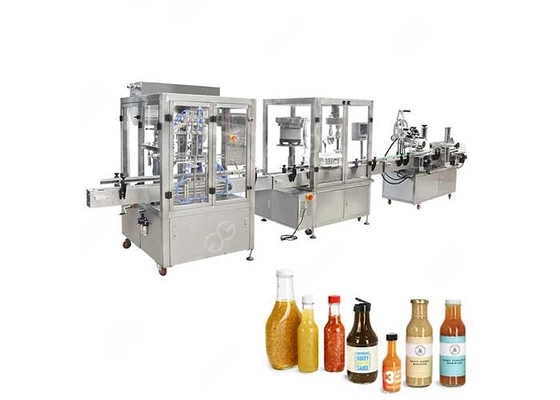 China Chili Sauce Bottle Filling Machine-scharfer Soße des kleinen Maßstabs Füllmaschine fournisseur
