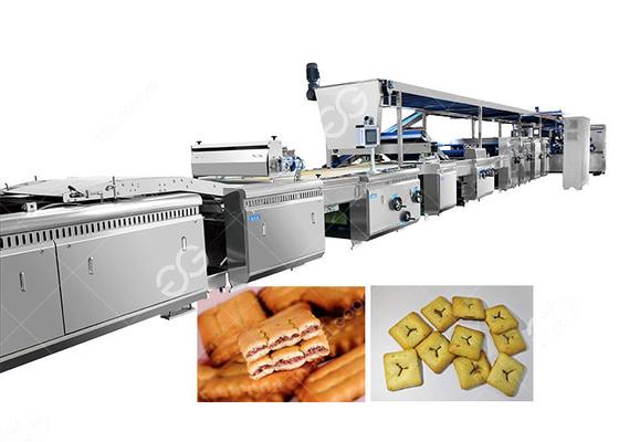 Produktionslinie für Kekse aus Edelstahl, effiziente Cracker-Herstellungsmaschine fournisseur